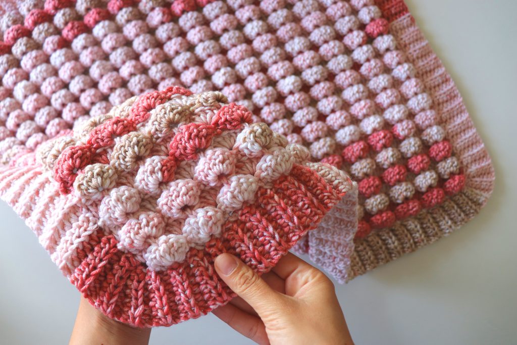 Crochet Baby Blanket Pattern The Puffy Shell Baby Blanket