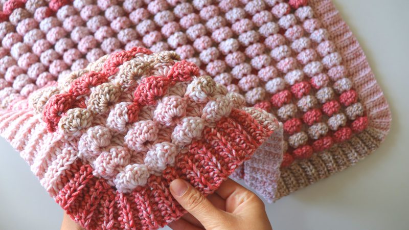 Crochet Candy Blanket / World’s Easiest Blanket