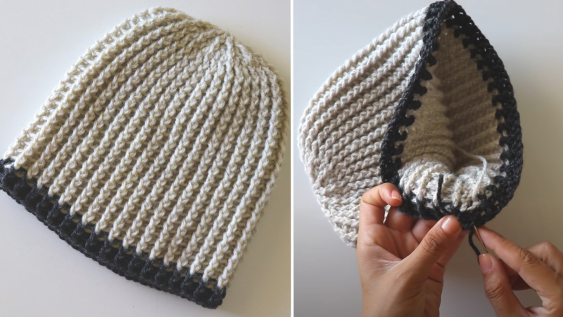 Crochet Classic Men’s Hat / Beanie Tutorial