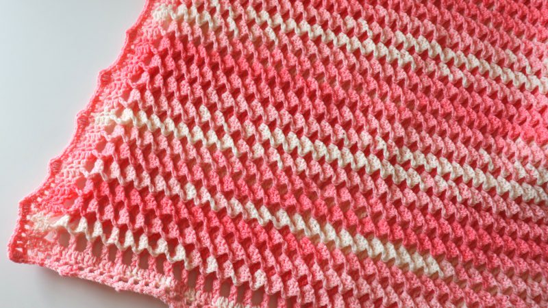 Crochet 3D Reversible Turkish Stitch Written Pattern