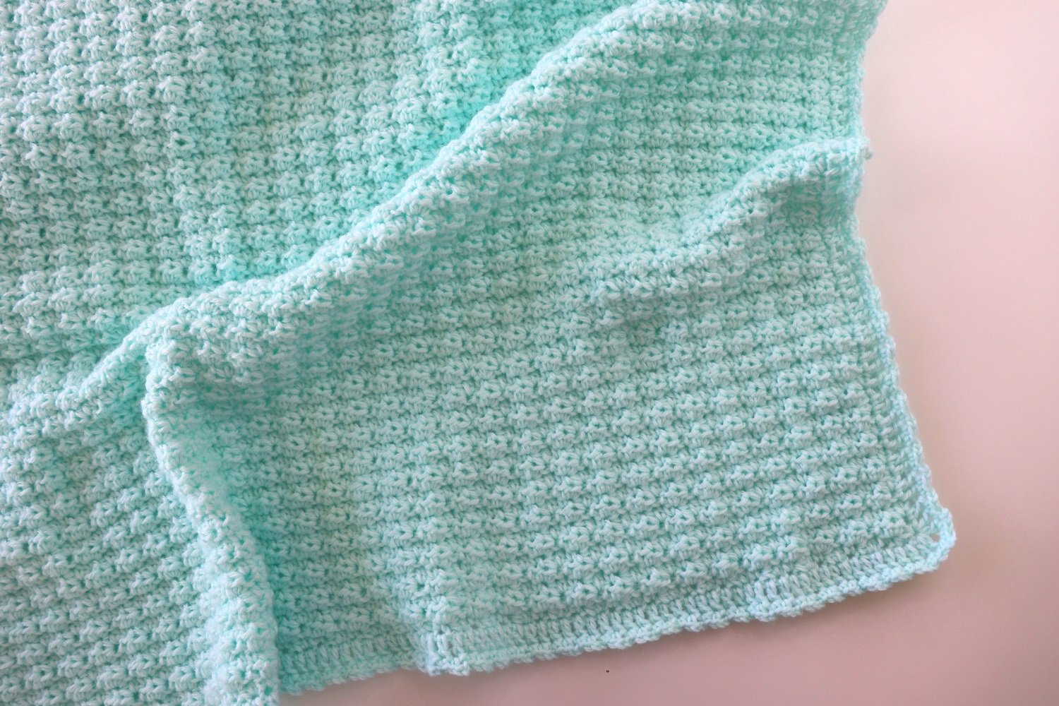 Crochet Fast And Simple Baby Blanket