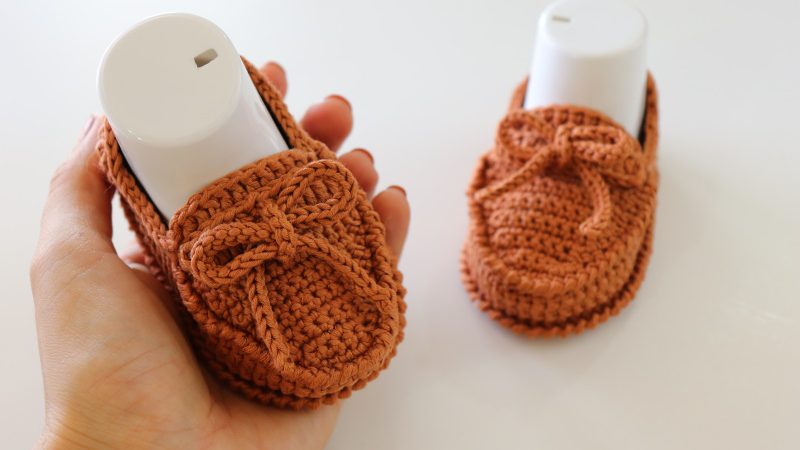 Crochet Baby Loafers / Shoes Written Pattern