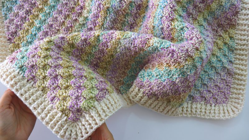 Crochet Corner To Corner Blanket Written Pattern