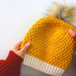 How To Crochet Easy Alpine Hat / Written Pattern